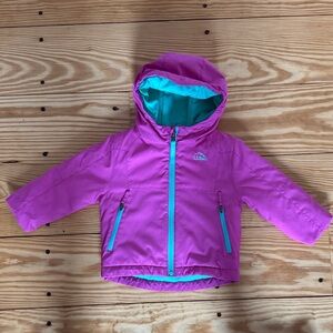 Llbean pink winter toddler coat 2t